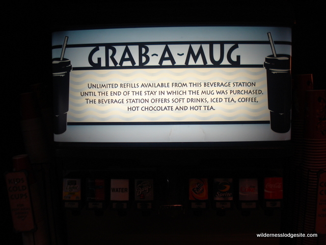 Refillable Mug Area
